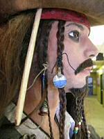 Jack Sparrow replica Jack Sparrow replica