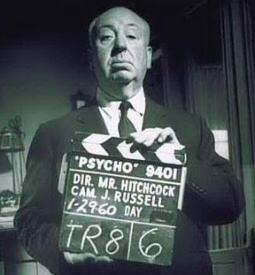 Alfred Hitchcock from Psycho Alfred Hitchcock from Psycho