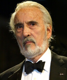 Christopher Lee in tuxedo Christopher Lee in tuxedo