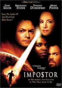 impostor dvd cover impostor dvd cover
