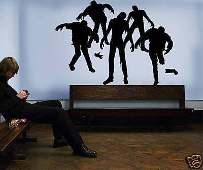 Living Dead Wall Decal Living Dead Wall Decal