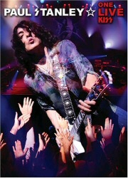 Paul Stanley: One Live Kiss DVD cover art Paul Stanley: One Live Kiss DVD cover art