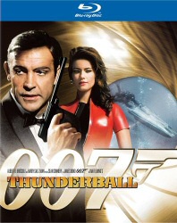 Thunderball Blu-Ray cover art Thunderball Blu-Ray cover art