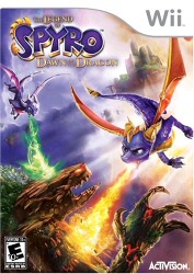 The Legend of Spyro: Dawn of the Dragon Wii cover art The Legend of Spyro: Dawn of the Dragon Wii cover art