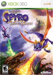 The Legend of Spyro: Dawn of the Dragon Xbox 360 cover art The Legend of Spyro: Dawn of the Dragon Xbox 360 cover art