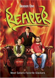 Reaper: Season One DVD cover art Reaper: Season One DVD cover art