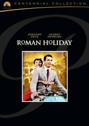 Roman Holiday: Centennial Collection DVD cover art Roman Holiday: Centennial Collection DVD cover art