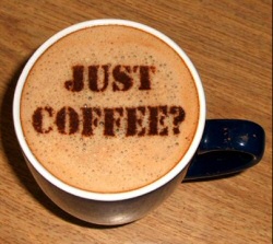 Coffee stencil Coffee stencil