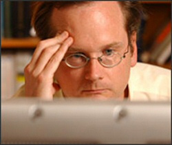 Lawrence Lessig, trying to project his telepathic will onto the government Lawrence Lessig, trying to project his telepathic will onto the government