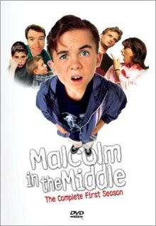 Malcolm in the Middle: The Complete First Season DVD cover art Malcolm in the Middle: The Complete First Season DVD cover art