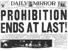 Prohibition Ends at Last Prohibition Ends at Last