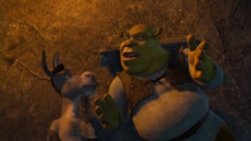 Shrek and Donkey from Shrek Shrek and Donkey from Shrek