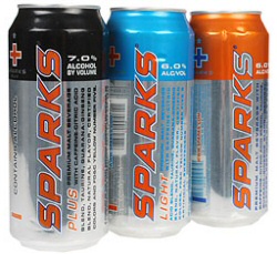 Sparks alcoholic energy drink Sparks alcoholic energy drink