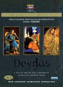 Devdas DVD cover art Devdas DVD cover art