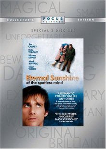 Eternal Sunshine of the Spotless Mind DVD cover art Eternal Sunshine of the Spotless Mind DVD cover art