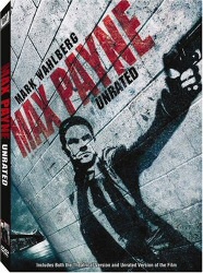 Max Payne DVD cover art Max Payne DVD cover art