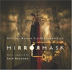 Mirrormask soundtrack CD cover art Mirrormask soundtrack CD cover art
