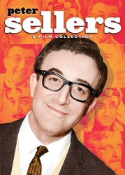 Peter Sellers 5-Film Collection DVD cover art Peter Sellers 5-Film Collection DVD cover art