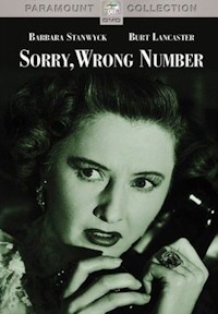 sorry wrong number dvd cover