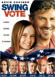 Swing Vote DVD cover art Swing Vote DVD cover art