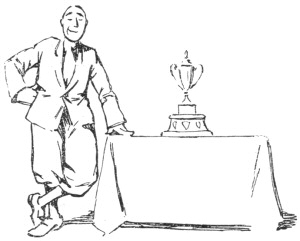 Gentleman with Trophy Gentleman with Trophy