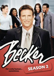 Becker Season 2 DVD cover art Becker Season 2 DVD cover art