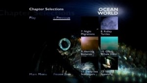 DVD menu from Blue Planet DVD menu from Blue Planet