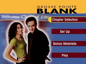 Grosse Pointe Blank DVD menu Grosse Pointe Blank DVD menu