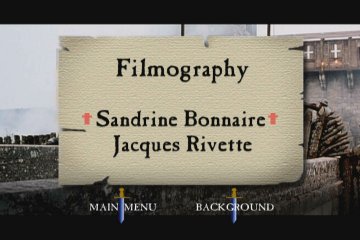 Joan the Maid DVD menu Joan the Maid DVD menu