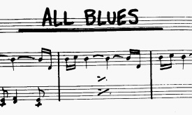 Miles Davis: All Blues sheet music Miles Davis: All Blues sheet music