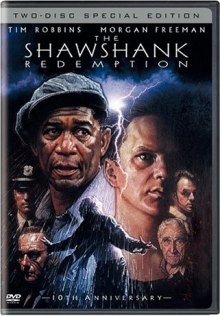 The Shawshank Redemption DVD cover art
