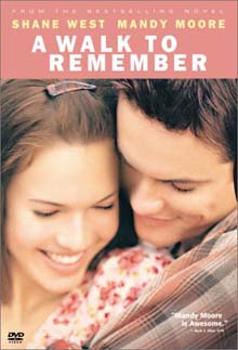 A Walk to Remember DVD cover art A Walk to Remember DVD cover art
