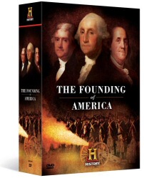 Founding of America DVD cover art Founding of America DVD cover art