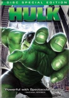 Hulk (2003) DVD cover art