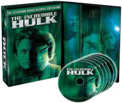 The Incredible Hulk: The Television Series Ultimate Collection DVD cover art