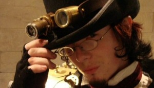 Steampunk air pirate Steampunk air pirate