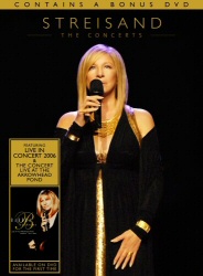 Barbra Streisand: The Concerts DVD cover art