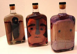 David Huyck: plush in bottles David Huyck: plush in bottles