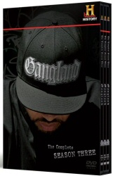 Gangland: The Complete Season Three DVD cover art Gangland: The Complete Season Three DVD cover art