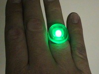 DIY Green Lantern ring DIY Green Lantern ring