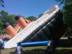 Inflatable Titanic