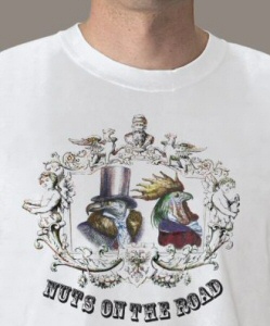 Nuts on the Road: t-shirt