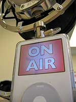 On Air light for your iPod On Air light for your iPod