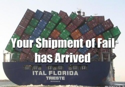 Shipment of Fail Shipment of Fail