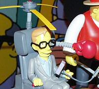 stephen hawking simpsons figure