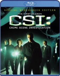 CSI: The First Season Blu-Ray cover art CSI: The First Season Blu-Ray cover art