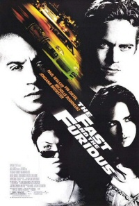 The Fast and the Furious (2001) movie poster art The Fast and the Furious (2001) movie poster art