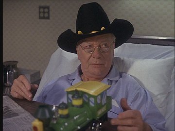 Sir John Gielgud as Hobson in Arthur Sir John Gielgud as Hobson in Arthur