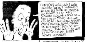 Panel from Living With Zombies Panel from Living With Zombies