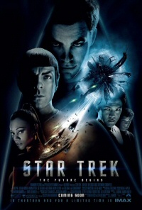 Star Trek (2009) movie poster art Star Trek (2009) movie poster art